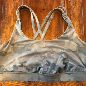 Lululemon Camo Energy Bra